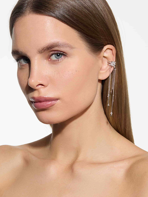 Кафф из белого золота с бриллиантами, 1 Кафф из белого золота с бриллиантами, 1