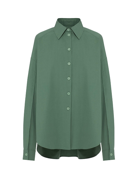Зеленая хлопковая рубашка, 1