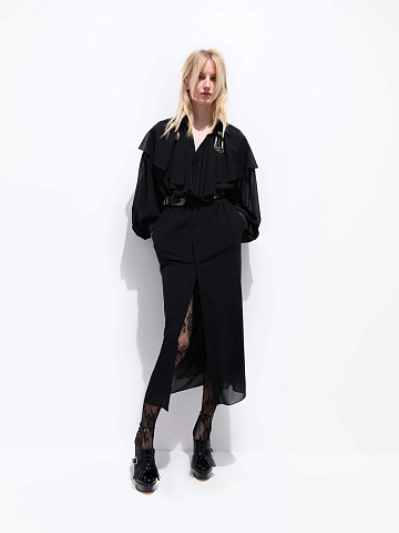 Черное платье-миди, 2