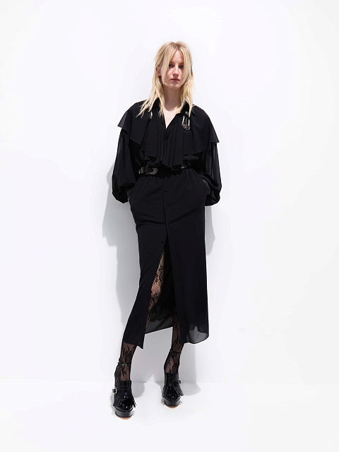 Черное платье-миди, 2