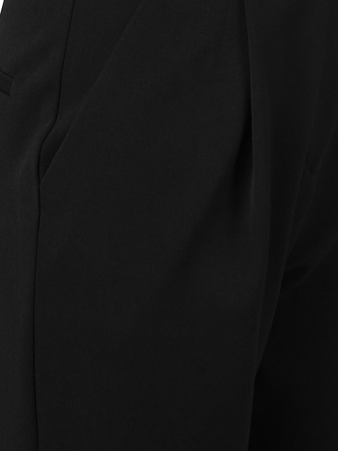 Черный брючный костюм-двойка, 5