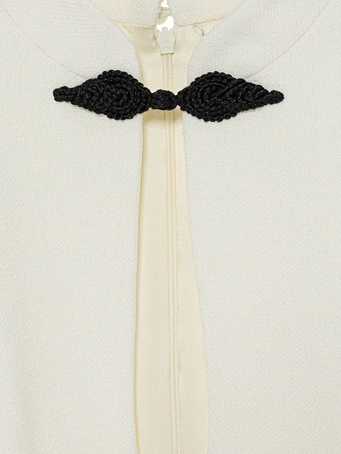 Платье-мини с вышивкой из кружева, 5