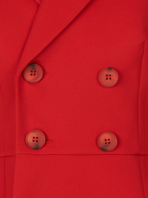 Красный брючный костюм со штрипками, 3 Красный брючный костюм со штрипками, 3