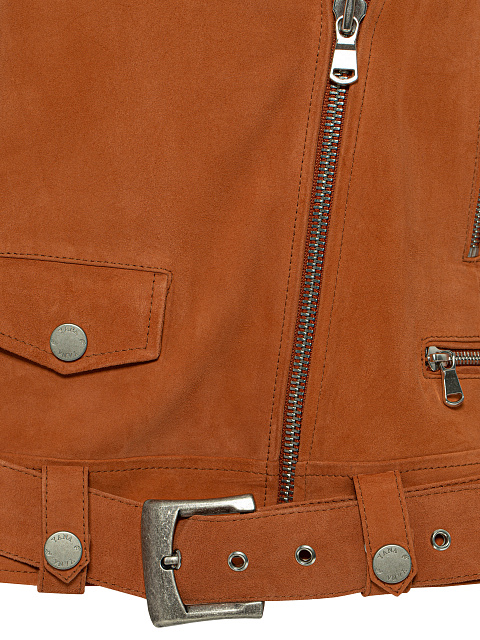 Коричневая замшевая косуха, 3 Коричневая замшевая косуха, 3