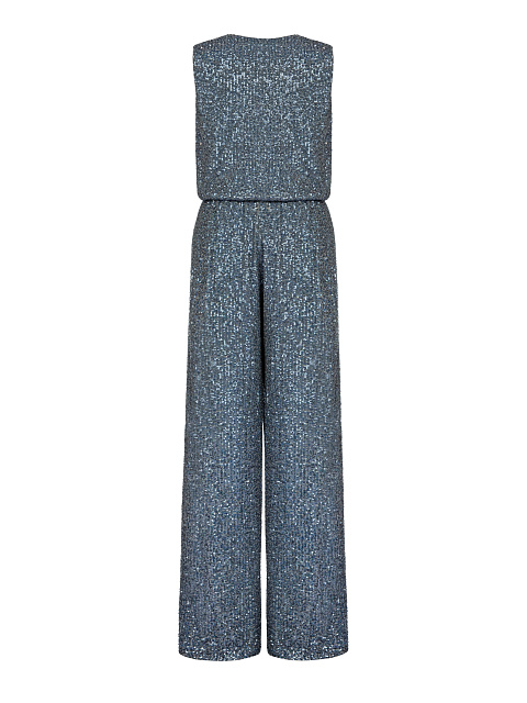 Серый комбинезон в пайетках, 2