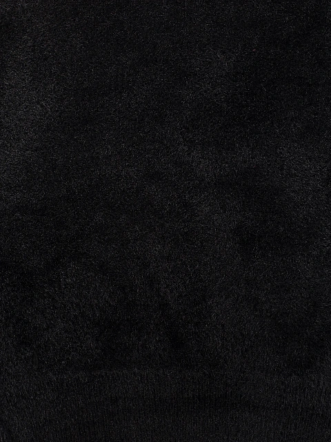 Черный вязаный джемпер из трикотажа, 4