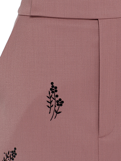 Юбка-миди с вышивкой, 4