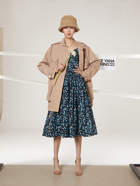 Бежевая хлопковая парка, 6