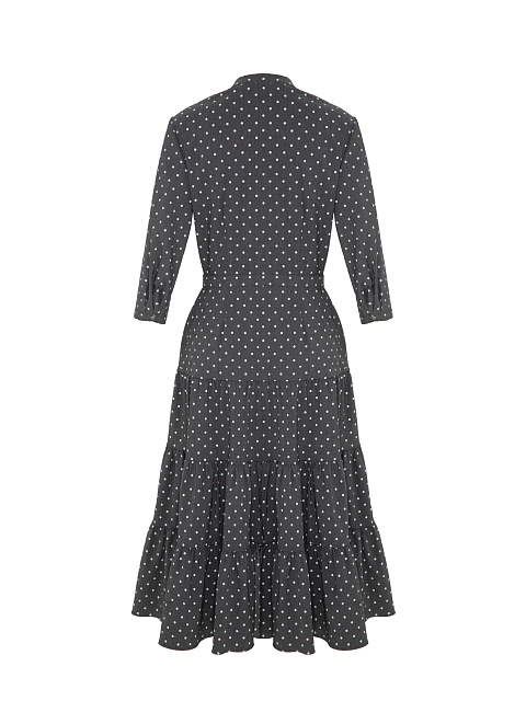 Черное платье-миди из денима, 2 Черное платье-миди из денима, 2