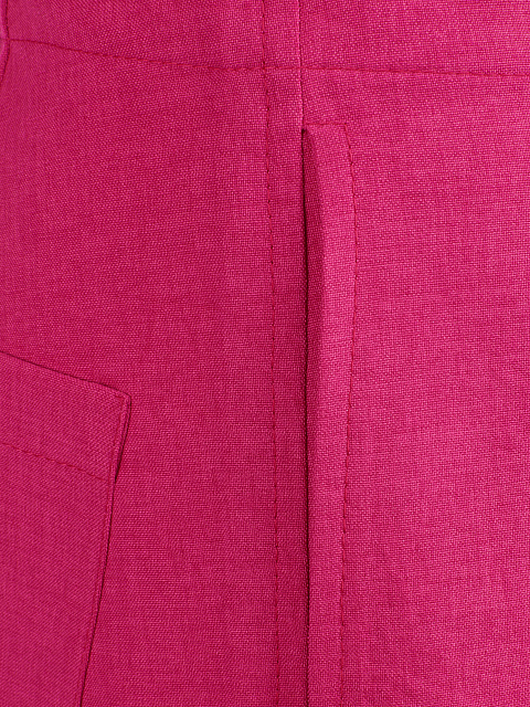 Розовый льняной комплект из рубашки и шорт, 5 Розовый льняной комплект из рубашки и шорт, 5