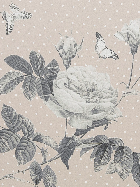 Бежевый платок с принтом, 3 Бежевый платок с принтом, 3