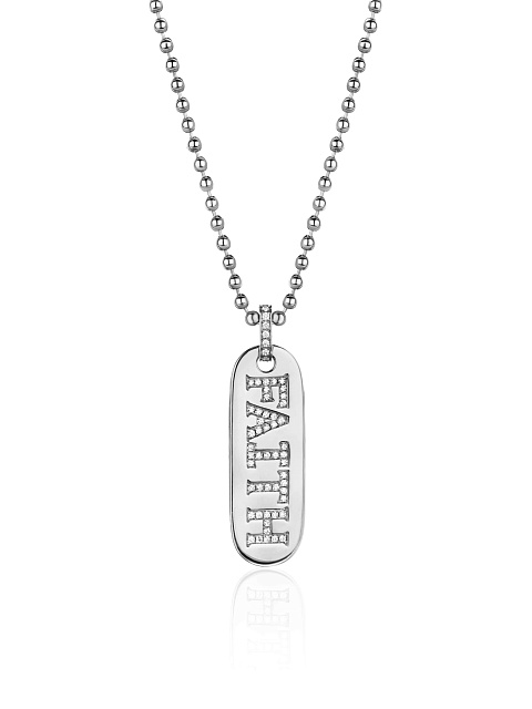 Колье “Faith”из белого золота с бриллиантами, 1