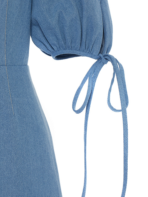 Синее джинсовое платье-мини, 3 Синее джинсовое платье-мини, 3