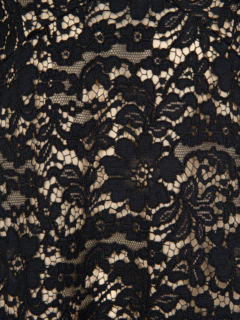 Черное кружевное платье-мини, 3 Черное кружевное платье-мини, 3