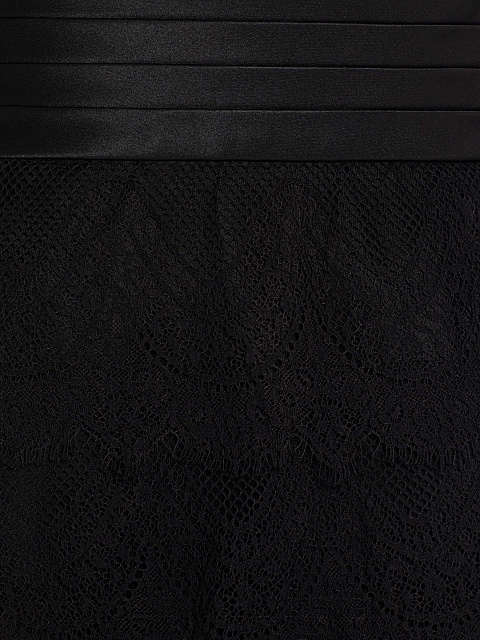 Черная юбка-макси из кружева, 4 Черная юбка-макси из кружева, 4