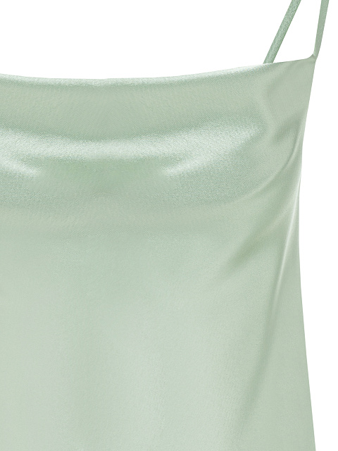 Светло-зеленый топ из шелка, 3