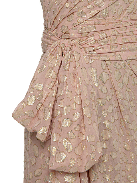 Розовое платье-макси из шифона, 3 Розовое платье-макси из шифона, 3