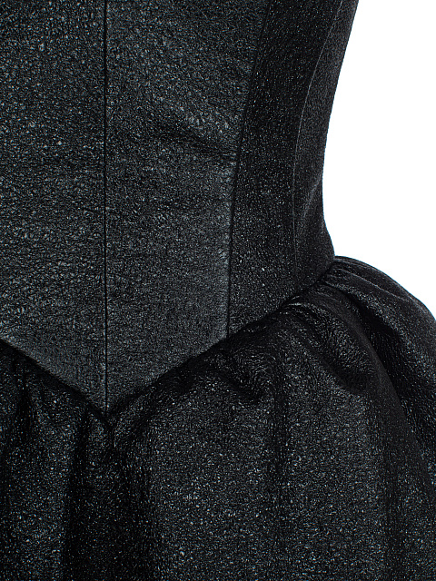 Серое платье-мини из кожи, 3 Серое платье-мини из кожи, 3