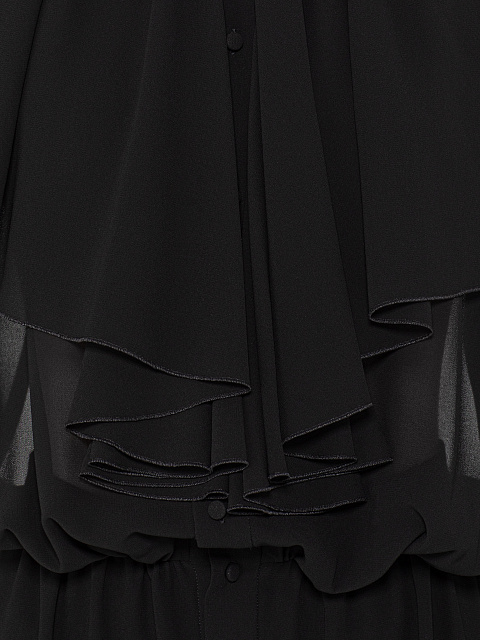 Черное платье-миди, 5