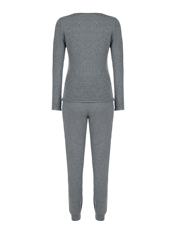 Серый костюм из кашемира, 2