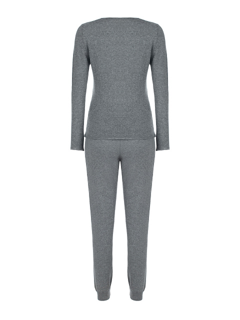 Серый костюм из кашемира, 2