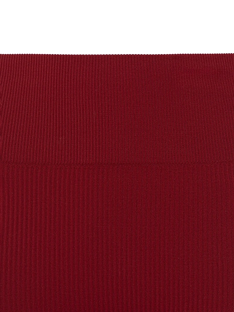 Бордовые леггинсы из трикотажа в рубчик, 3 Бордовые леггинсы из трикотажа в рубчик, 3