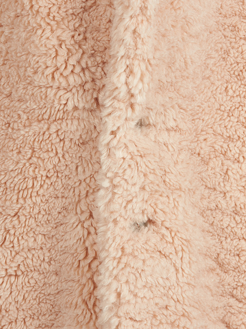 Розовая шуба из эко-меха, 3