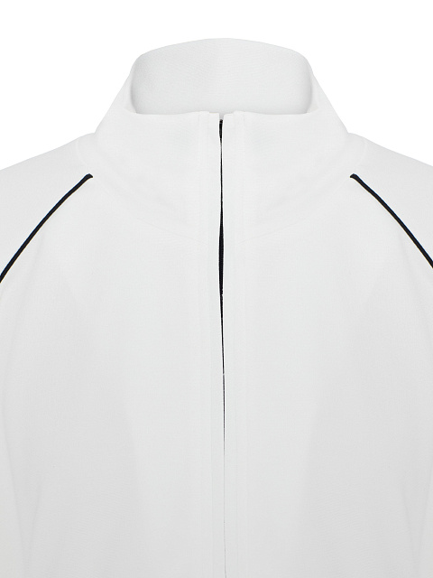 Белый спортивный костюм из свитшота и юбки-мини, 4