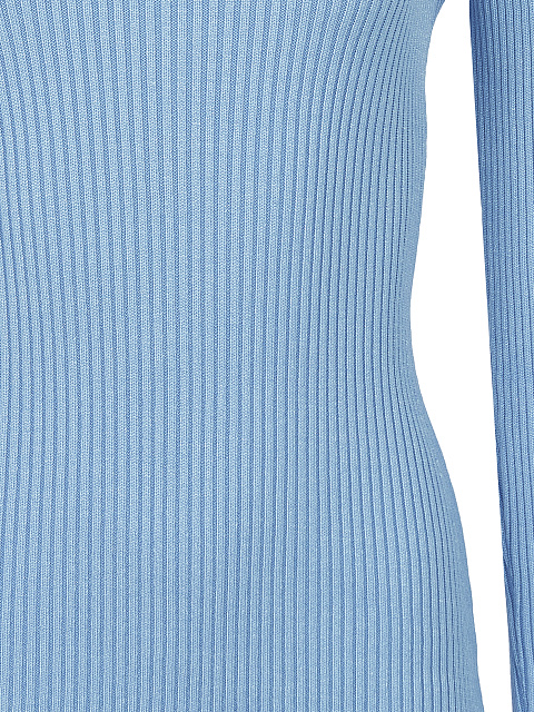 Голубое трикотажное платье-мини, 3 Голубое трикотажное платье-мини, 3