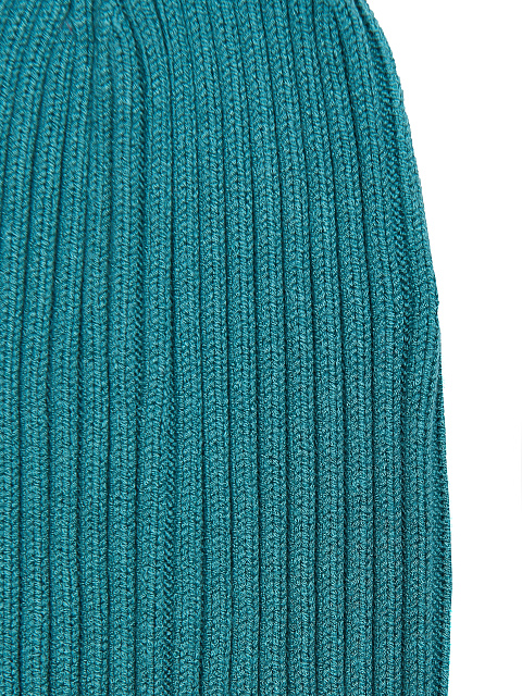 Бирюзовый комплект из шапки и митенок, 2 Бирюзовый комплект из шапки и митенок, 2